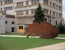 art public : Feuille/Flamme (Québec, 1990)